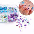 2021 Newest Amazon Hot Nail Art Decoration & DIY Crafting 3D Holographic nail art glitters Butterfly Nail Glitter